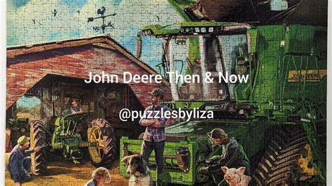 Ravensburger John Deere Then Now John Deere 2021 1000 Pieces No