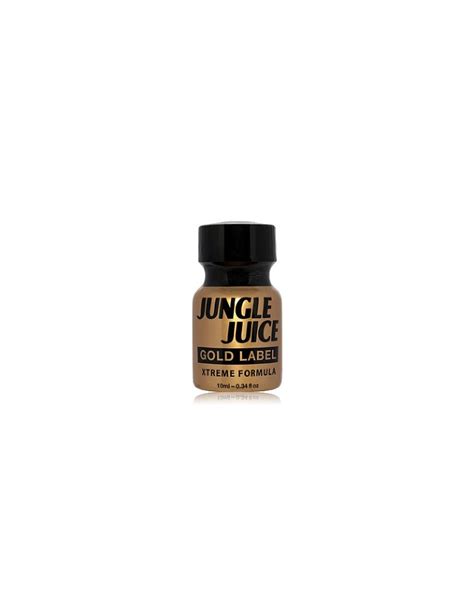 Poppers Jungle Juice Gold Label 10 Ml Poppers Amyle Avenue Du Poppers