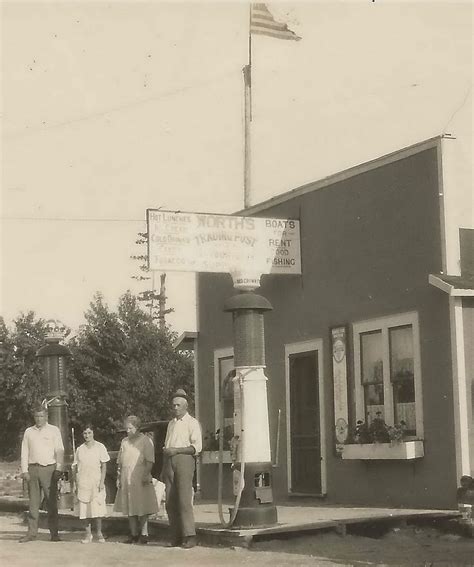 Up Moran Allenville Mi Rppc 1930s Worths Trading Post On U Flickr