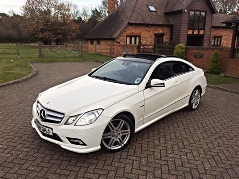 2011 Mercedes E Class E350 Cdi Amg Sport Bluetec Coupe Fsh 70k Fully