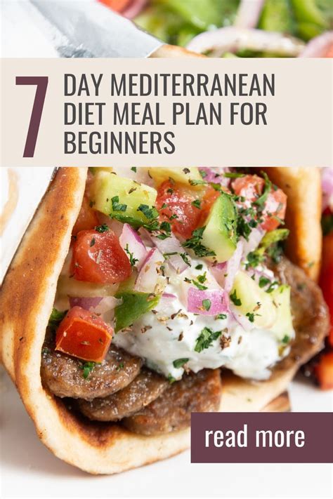 7 Day Mediterranean Diet Meal Plan For Beginners Artofit