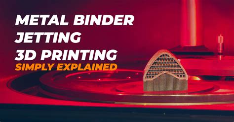 Metal Binder Jetting Mbj D Printing Simply Explained Pick D Printer