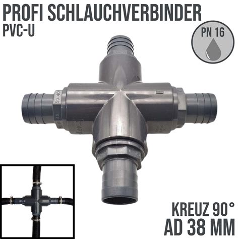 Schlauch T Lle Verbinder Klebe Stutzen Winkel Pvc Pp Abs