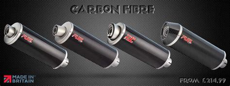 Fuel Motorcycle Exhaust Finishes Carbon Fibre