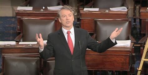 Rand Paul Storms Out Of Senate To Tweet After John Roberts Refuses To