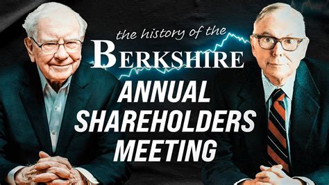 The Berkshire Hathaway Shareholder Meeting From Then To Now Youtube