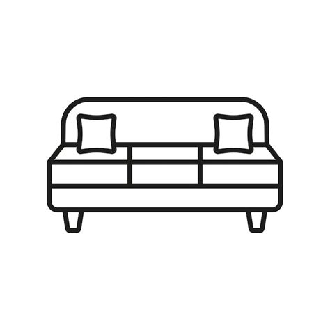 Premium Vector Sofa Icon Vector