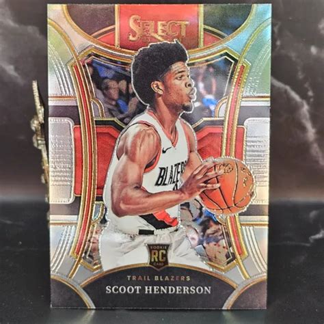 2023 24 PANINI SELECT Scoot Basket Henderson RC Portland Trail Blazers