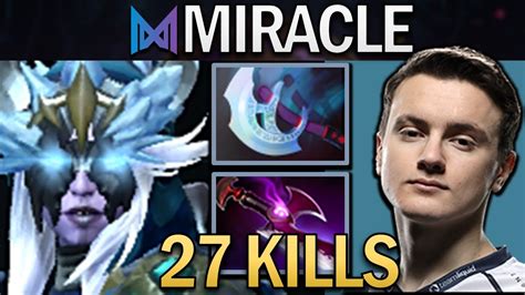 Drow Ranger Dota 2 Gameplay Miracle With 27 Kills Manta YouTube