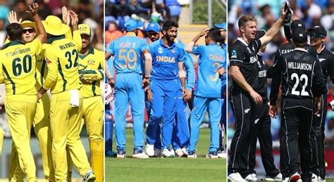 Cricket World Cup 2019 Semi-Final Qualification Scenarios: These four ...