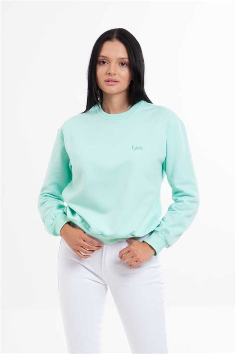 Buzo Mujer Relax Crew Sws Menta Fw2 LEE Ecuador