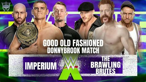 Wwe Extreme Rules Imperium Vs The Brawling Brutes Official Match