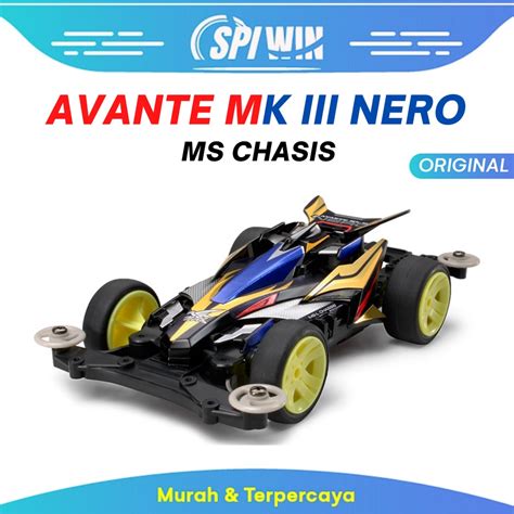 Jual Tamiya Original Mini Wd Avante Mk Iii Nero Ms Chasis Large Tire