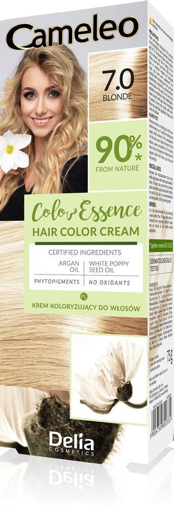 DELIA COSMETICS Cameleo Color Essence Krem koloryzujący nr 7 0 blonde