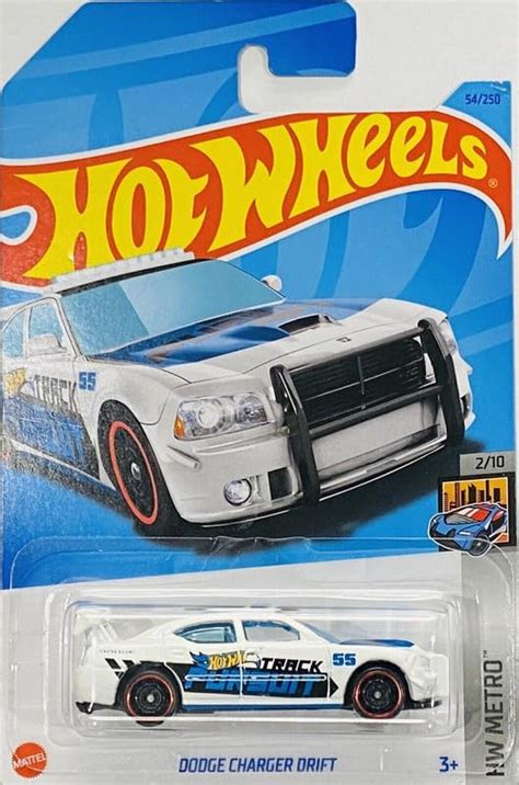 Hot Wheels Dodge Charger Drift HW Moto Ages And Up White Amazon