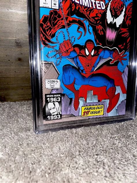 Spider Man Unlimited 1 1993 1st Shriek Maximum Carnage Begins CGC 9