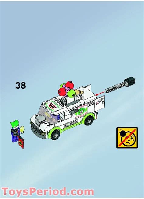 Lego 7888 The Tumbler Jokers Ice Cream Surprise Instructions And