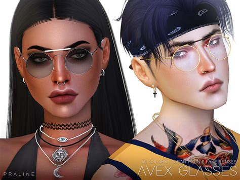 The Sims Resource Avex Glasses