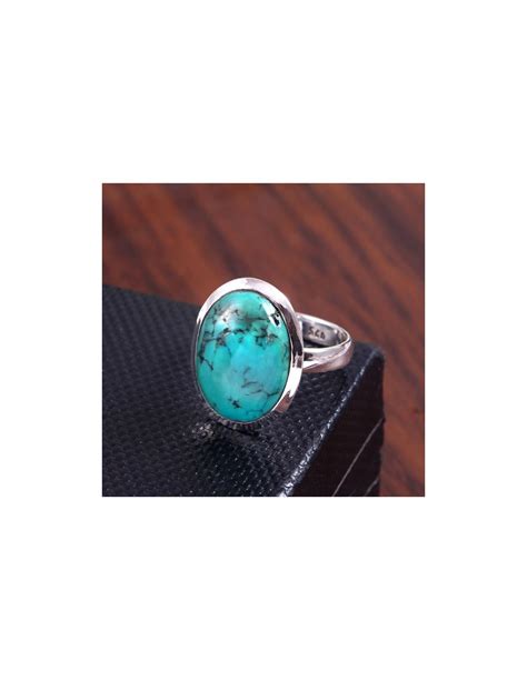 Bague Turquoise Bijou En Argent