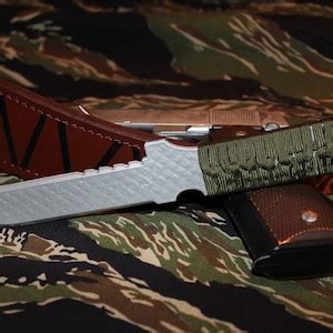 Naked Snake Big Boss Cqc Knife Metal Gear Solid Snake Eater Etsy