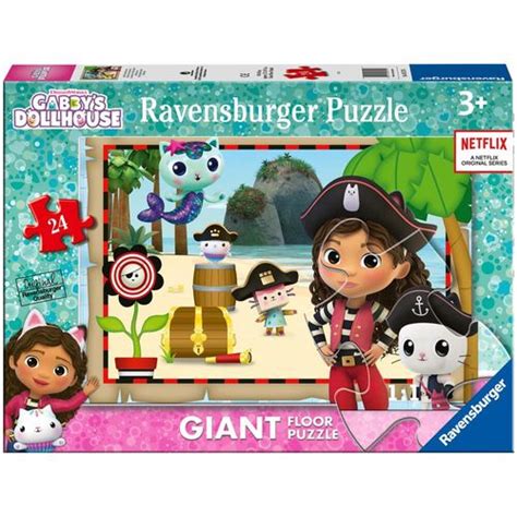 Ravensburger Gabby S Dollhouse 24 Piece Giant Floor Puzzle