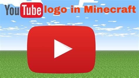 Youtube Logo Minecraft Minecraft Youtube