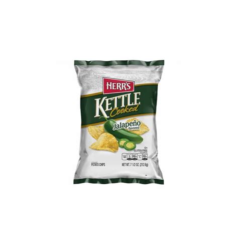 Herr S Kettle Cooked Jalapeno Flavoured Potato Chips Grandiose Ae