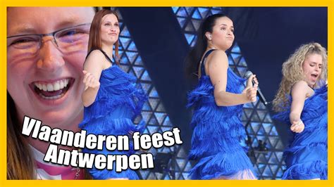 Vlaanderen Feest Met K3 Antwerpen VLOG 94 YouTube