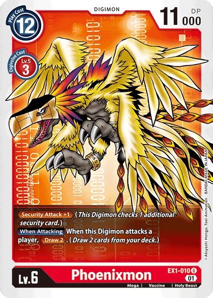 Phoenixmon Classic Collection EX 01 Digimon CardTrader