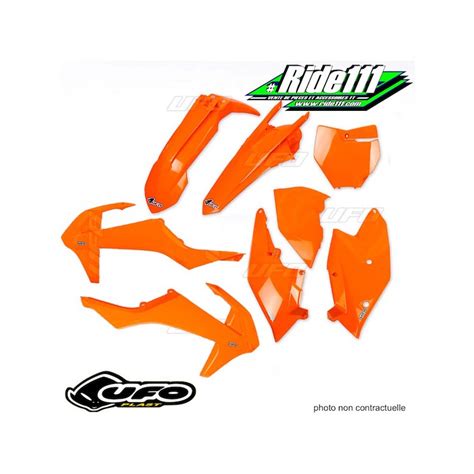 Kit Plastiques Ufo Orange Fluo Ktm Sx Sx F Temps