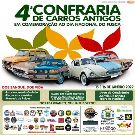 4ª Confraria de Carros Antigos em Comemoração ao Dia Nacional do Fusca