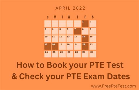 How To Book Your Pte Test And Check Your Pte Exam Dates Free Pte Mock