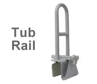 Steel Clamp On Tub Bar World Health Solutions