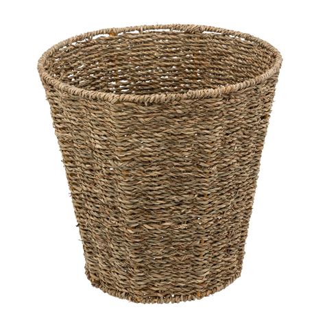 Ronde Rieten Mand Met Deksel Five® So Clever