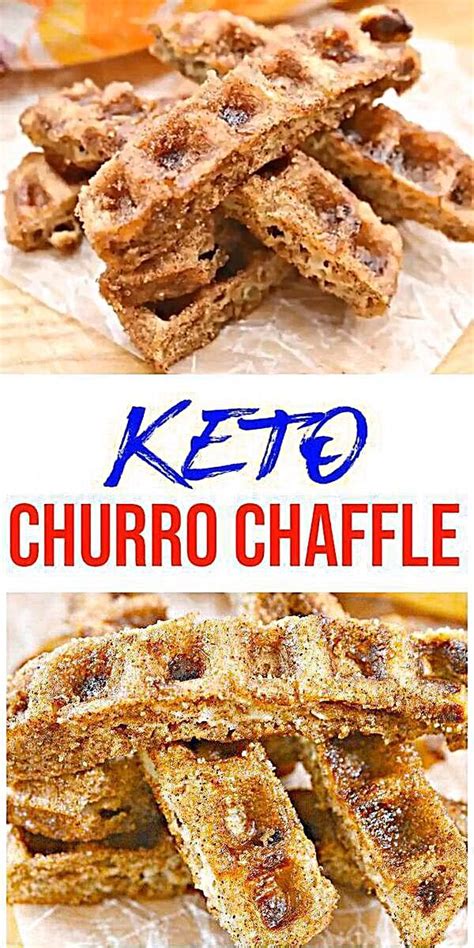 Best Keto Chaffles Low Carb Churro Chaffle Idea Homemade Quick