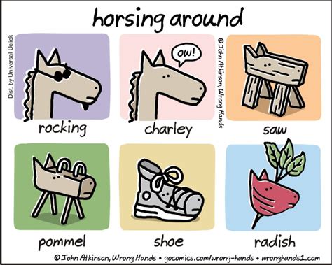 Horsing Around Wrong Hands