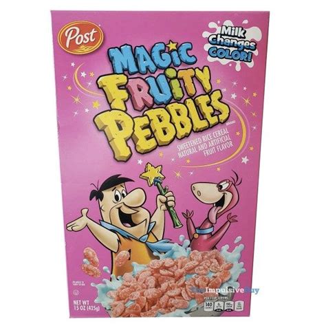 Review Post Magic Fruity Pebbles Cereal Pebbles Cereal Fruity