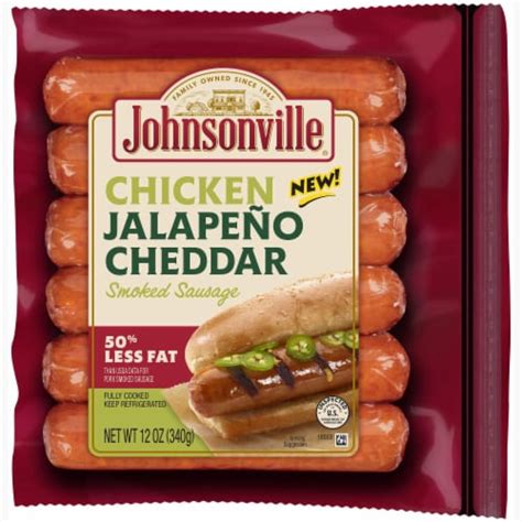 Johnsonville Jalapeno Cheddar Smoked Chicken Sausage Oz Ralphs