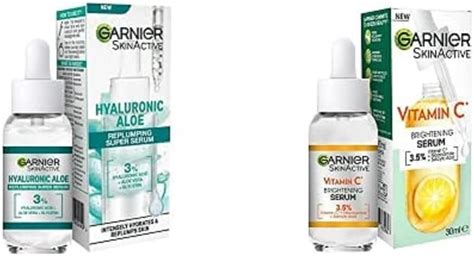 Garnier Skinactive Hyaluronic Aloe Super Serum Replumps Garnier