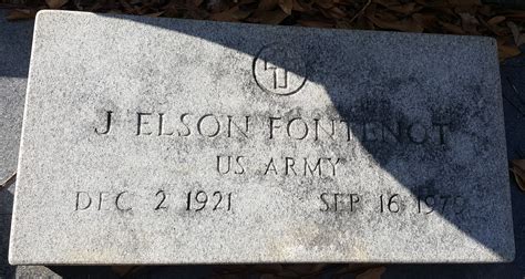 Joseph Elson Fontenot 1921 1979 Find A Grave Memorial