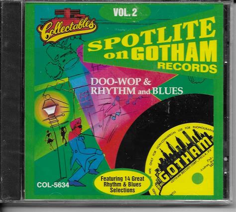 VARIOUS ARTISTS Spotlite On Gotham Records Doo Wop Rhythm And Blues