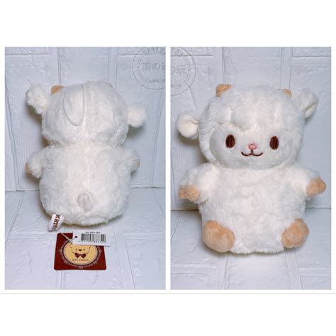 【nantoy南の玩】🔥現貨🔥坐姿羊娃娃｜萌萌綿羊娃娃｜sheep Plush Doll｜約6英吋｜約15公分 蝦皮購物