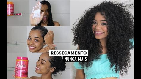 HIDRATANDO O CABELO EM CASA PARA ACABAR O RESSECAMENTO DOS CACHOS E