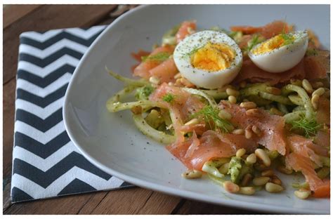 Mijn Kookavonturen Venkelsalade Met Gerookte Zalm En Avocado