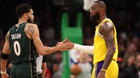 Lakers' LeBron James Recieves Hilarious Message From Jayson Tatum