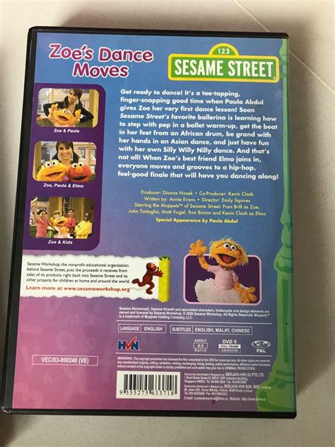 Sesame Street Dvds Hobbies And Toys Music And Media Cds And Dvds On Carousell