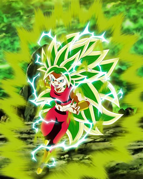 Kefla Legendary Super Saiyajin 3 V2 By Gonzalossj3 On Deviantart