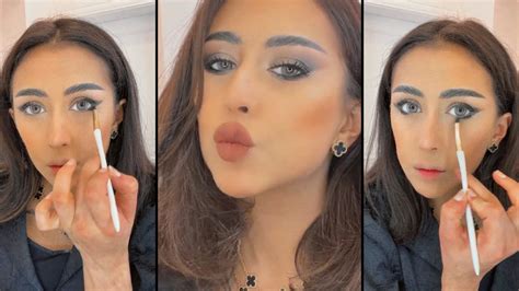 فرح الهادي ميك اب تتوريال ناعم بخطوات سهله بطريقتها💄 Youtube