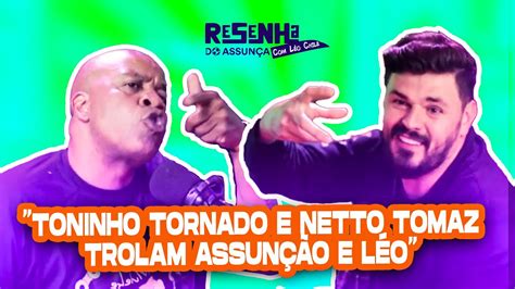 Toninho Tornado E Netto Tomaz Fazem Pegadinha Ao Vivo Marcos