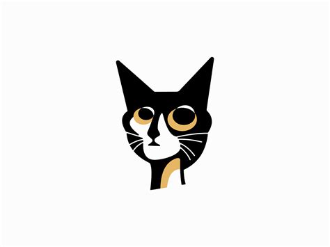 Surrealist Cat Logo By Lucian Radu On Dribbble